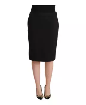 Юбка Миди Gianfranco Ferr, черный