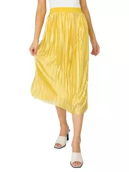 Юбка-миди Gibsonlook плиссированная, желтый