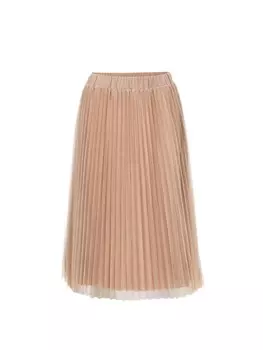 Юбка миди Goldner Skirt, бежевый