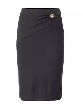 Юбка миди GUESS Skirt ZAMA, черный