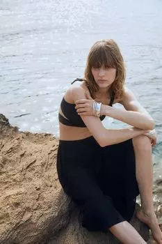 Юбка-Миди H&M, черный