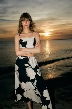 Юбка-Миди H&M, черный