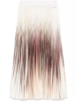 Юбка миди Herno с эффектом плиссе, нейтральный