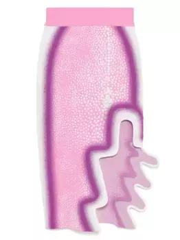 Юбка миди Holly PH5, розовый