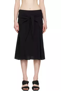 Юбка миди Hollywood strutter Rick Owens, черный