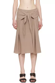 Юбка миди Hollywood strutter Rick Owens, цвет flesh