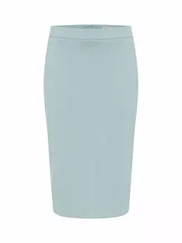 Юбка миди ICHI Skirt IHKATE, светло-синий