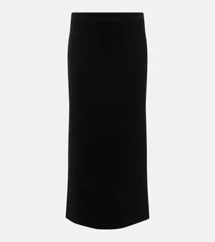 Юбка миди из джерси 'S Max Mara, черный