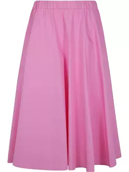 Юбка миди из хлопка ASPESI, розовый