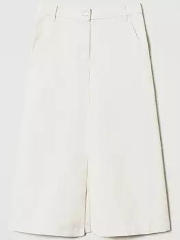 Юбка миди из органического хлопка TWINSET, нейтральный