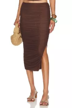 Юбка миди из сетки pia Ser.O.Ya, белый