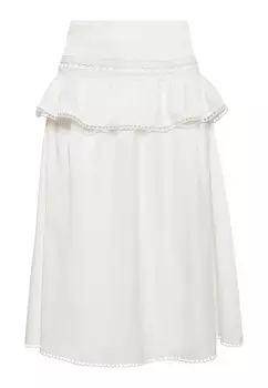 Юбка миди IZIA Skirt, белый