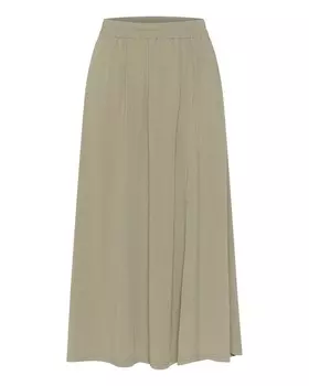 Юбка миди Kaffe Skirt Mally, хаки