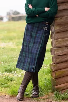 Юбка миди кельт килт Celtic & Co., зеленый