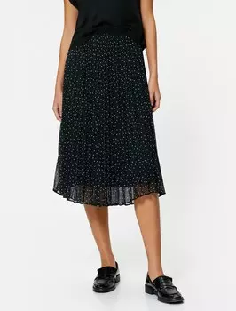 Юбка миди Koton Skirt, черный