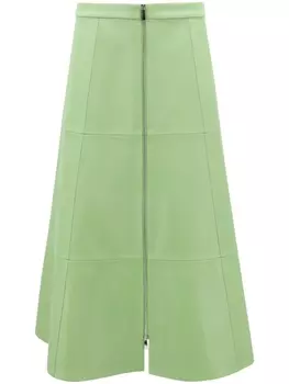 Юбка миди Kova со вставками Alexis, зеленый