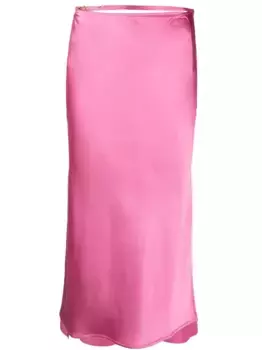 Юбка миди La Jupe Notte JACQUEMUS, розовый