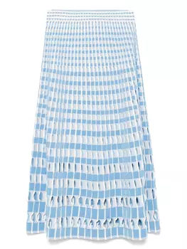 Юбка миди Larken Simkhai, синий