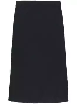 Юбка миди Leema KHAITE, черный