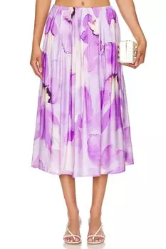 Юбка миди leia Bardot, лавнадовый