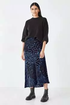 Юбка миди Lily Hush, черный