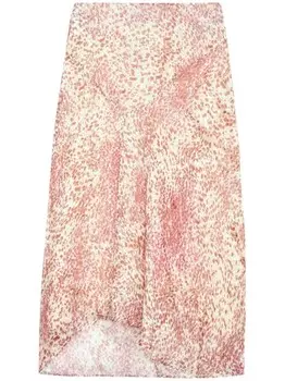 Юбка миди Lisanne ISABEL MARANT, красный