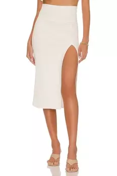 Юбка миди Lovers and Friends Liv, слоновая кость