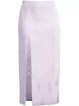 Юбка миди Maccapani Scio, белый