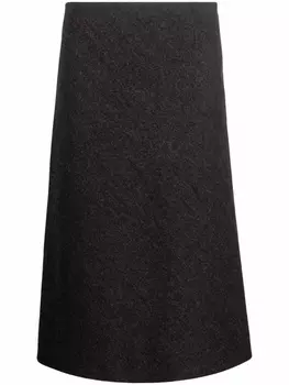 Юбка миди Maison Margiela, серый