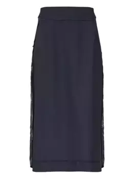 Юбка миди MAISON MARGIELA, синий