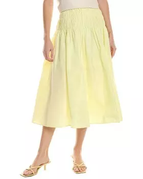 Юбка миди Maje, желтый