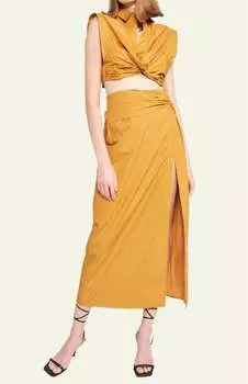 Юбка миди Makia цвета Merigold En Saison