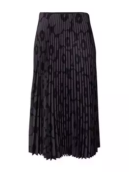Юбка миди Marimekko Skirt MYY UNIKKO, черный