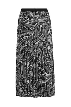 Юбка миди MIAMODA Skirt, черный