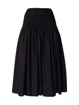 Юбка миди Monki Skirt, черный