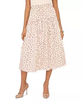 Юбка-миди на шнурке 1.STATE, белый