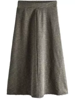 Юбка миди Next Skirt, оливковый