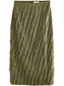 Юбка миди Next Skirt, зеленый
