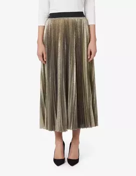 Юбка миди Nurra Weekend Max Mara, золотой