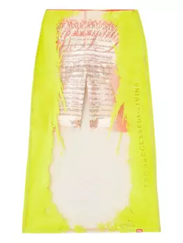 Юбка миди O-Lyac Diesel, желтый