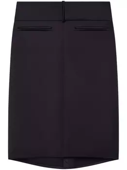 Юбка миди Oblique Courrges, черный