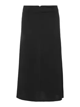 Юбка миди Only Petite Skirt EMY MAYA, черный