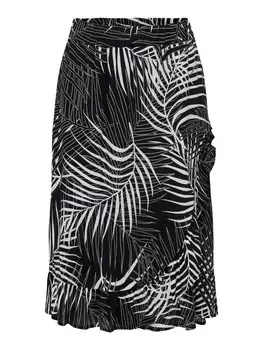 Юбка миди ONLY Skirt, черный