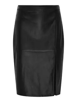 Юбка миди ONLY Skirt ONLOLINE, черный