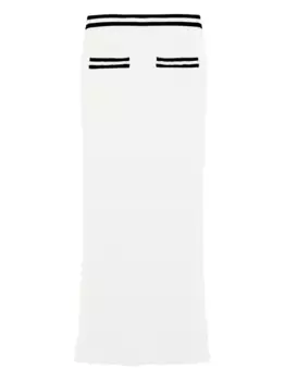 Юбка миди Paige Simkhai, белый