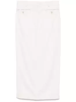 Юбка миди перевернутая BETTTER, белый