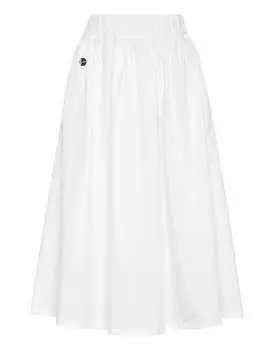 Юбка миди PHILIPP PLEIN, белый