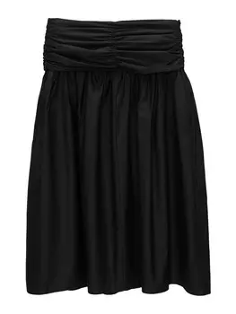 Юбка миди Pull&Bear Skirt, черный