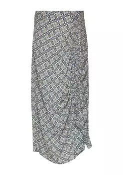 Юбка миди QS Skirt, разноцветный