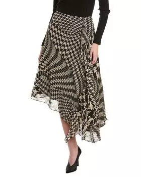 Юбка миди Reiss Oksana, черный